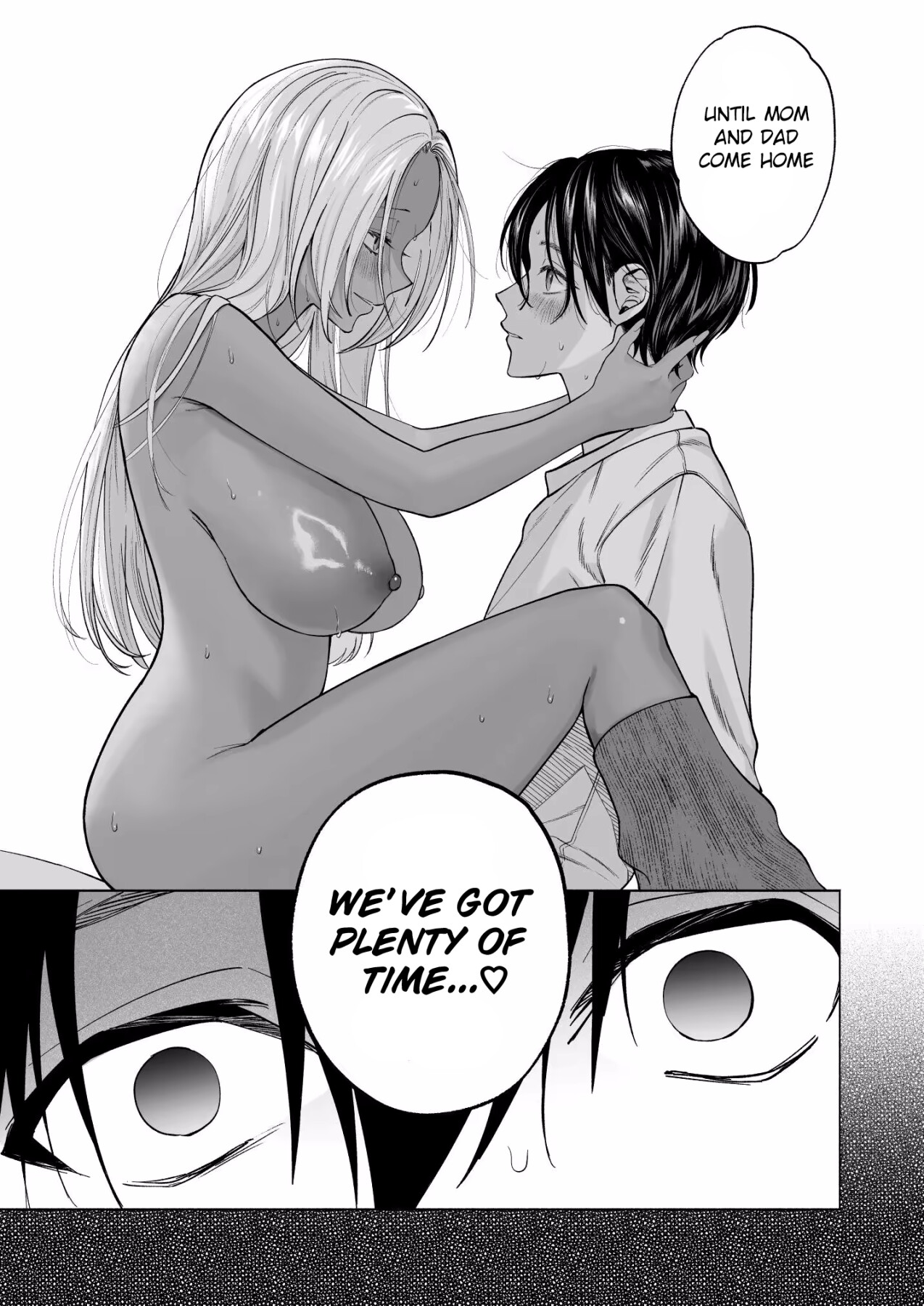 Hentai Manga Comic-My Black Gal Big Tits Stepsister Wants to Milk My Sperm Gently-Read-39
